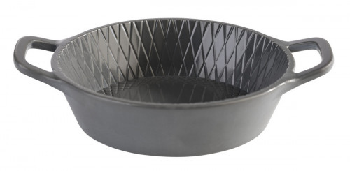Bol cocotte mélamine gris Ø 8,5 cm 2,5 cm 7 cl Mini Aps