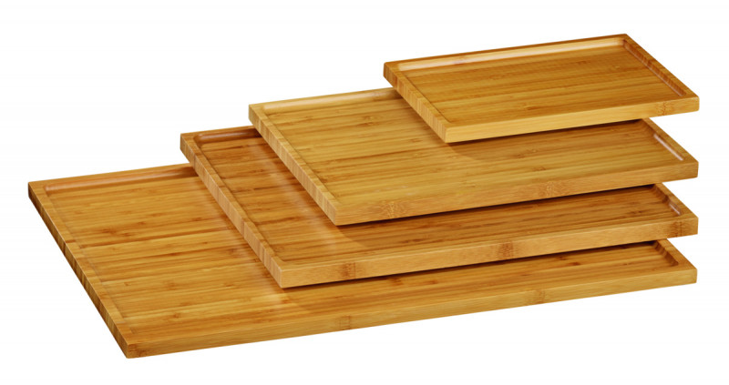 Plateau de présentation bambou 26x16 cm Oxstal Pro.mundi