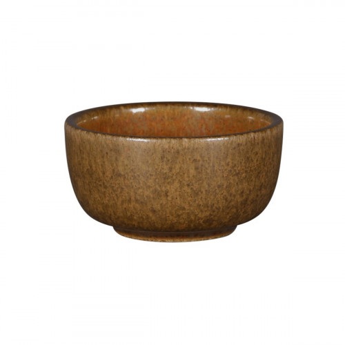 Ramequin rond Dark Brown porcelaine vitrifiée Ø 6,3 cm Selva Rak