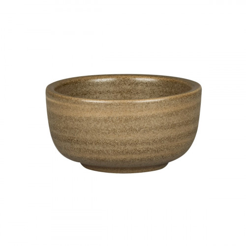 Ramequin rond Dark Brown porcelaine vitrifiée Ø 8 cm Selva Rak