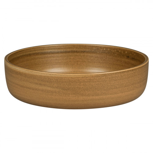 Bol rond Autumn Brown porcelaine vitrifiée Ø 26,4 cm Selva Rak