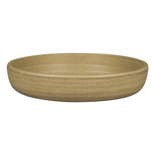 Assiette coupe creuse rond beige porcelaine vitrifiée Ø 19,8 cm Selva Rak