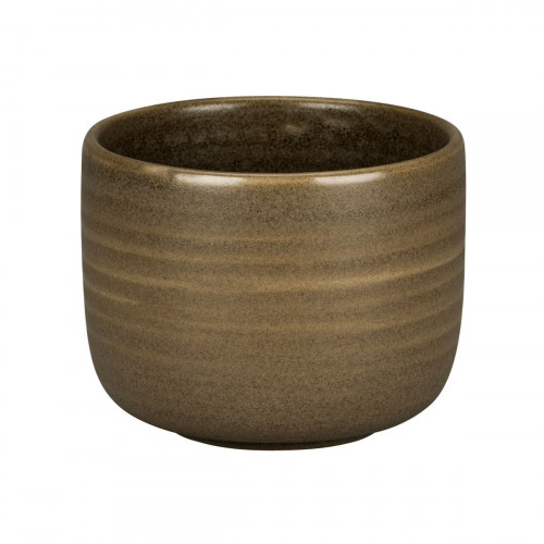 Bol haut rond Dark Brown porcelaine vitrifiée Ø 10 cm Selva Rak