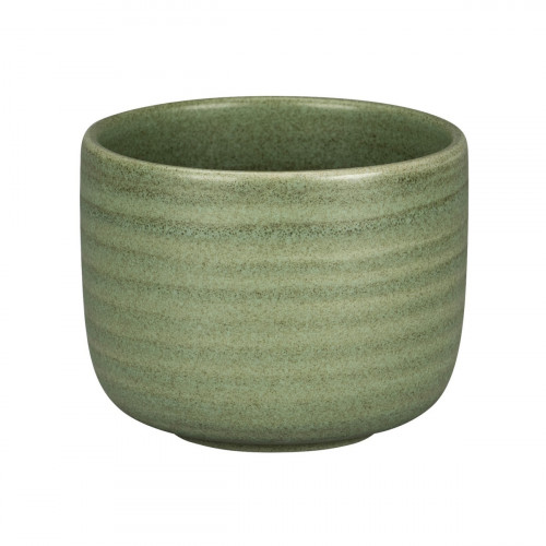 Bol haut rond Dark Green porcelaine vitrifiée Ø 10 cm Selva Rak