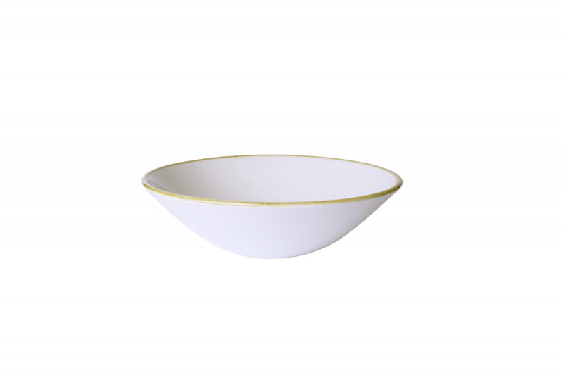 Bol rond barley white porcelaine vitrifiée Ø 19 cm Stonecast Barley Churchill