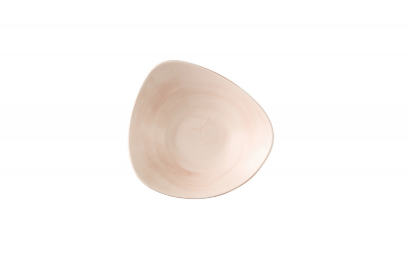 Bol triangulaire Canvas Coral porcelaine vitrifiée 18,5 cm Stonecast Canvas Churchill