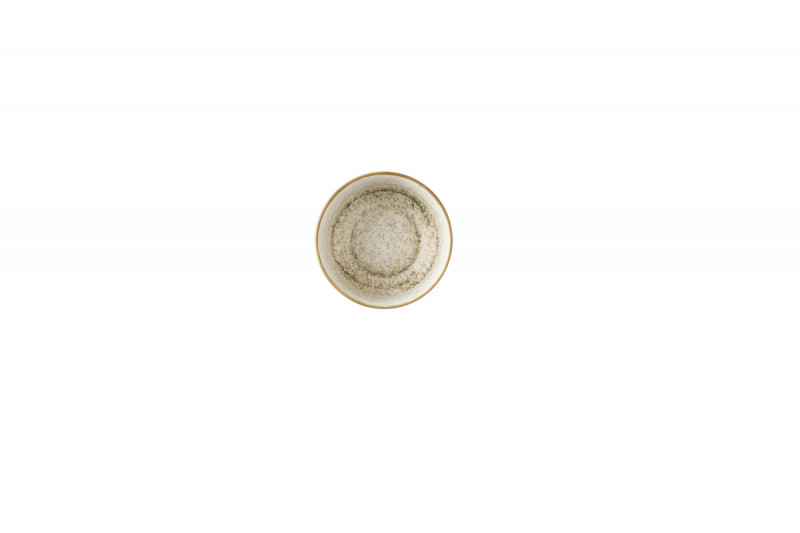 Bol à soupe rond brun porcelaine vitrifiée Ø 11,5 cm Stonecast Natural Churchill
