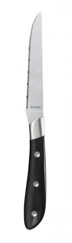 Couteau à steak noir 23 cm Achille Amefa