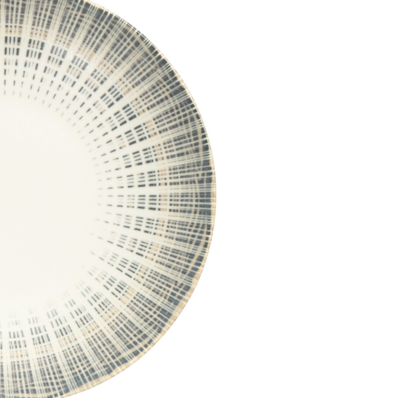 Assiette coupe creuse rond porcelaine Ø 23 cm Granada Accolade