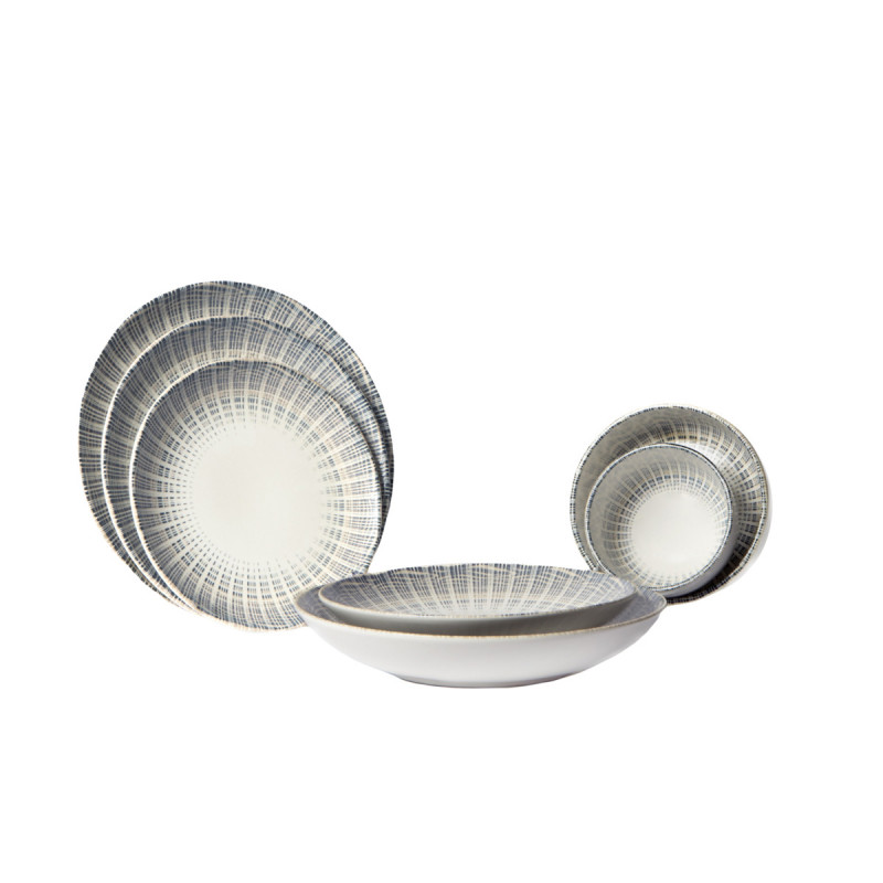 Assiette coupe creuse rond porcelaine Ø 26 cm Granada Accolade