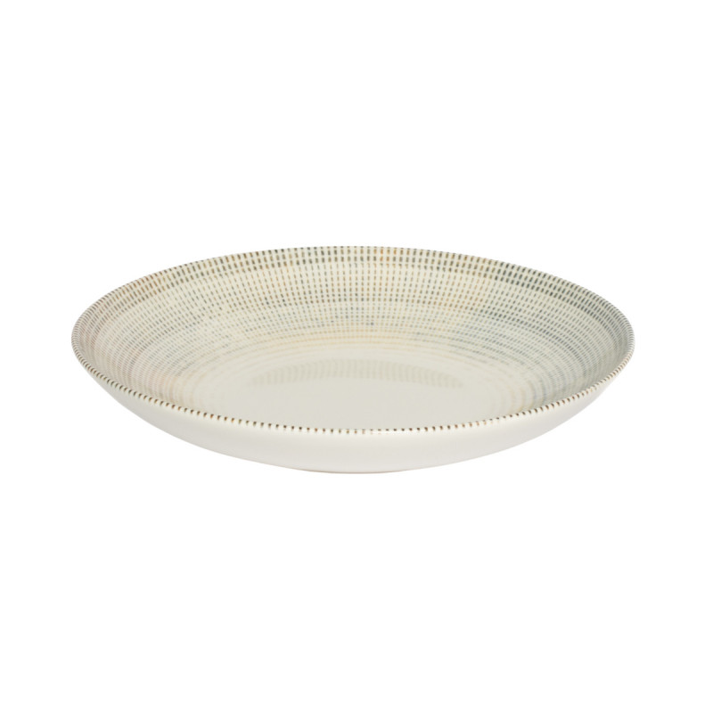 Assiette coupe creuse rond porcelaine Ø 23 cm Cancun Accolade