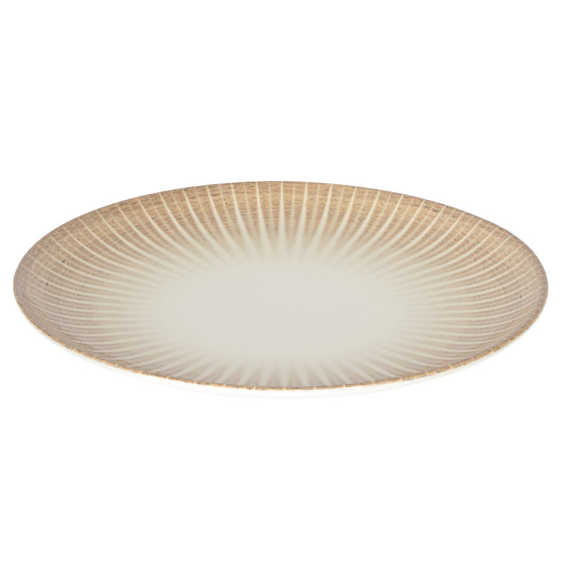 Assiette coupe plate rond porcelaine Ø 27 cm Palma Accolade
