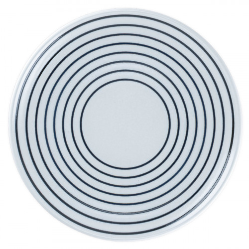 Assiette coupe plate rond Hypnotic porcelaine Ø 21,2 cm Hypnotic Rak