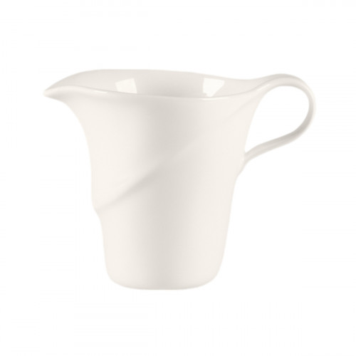 Crémier rond blanc porcelaine bone china 16 cl Ø 7,6 cm Pose Rak