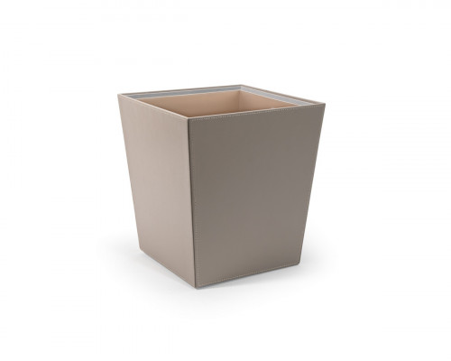 Corbeille beige 13,3 L 25,5x25,5x28 cm London Foh