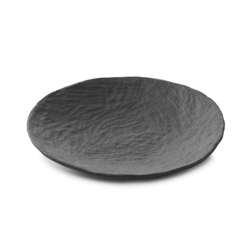 Bol coupe rond Noir brut porcelaine culinaire Ø 16 cm Yli Revol