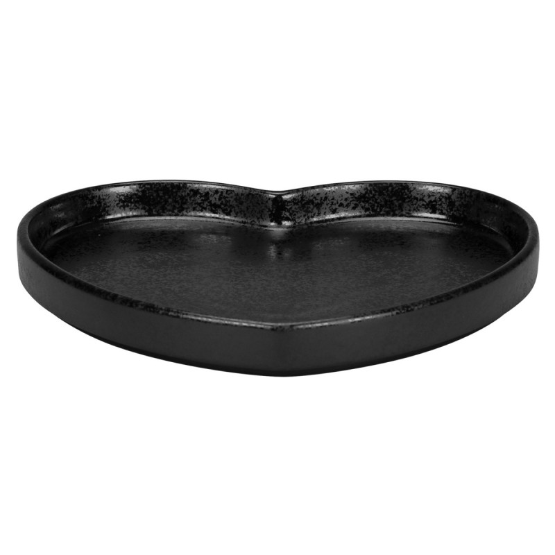 Assiette plate porcelaine 19,8x18 cm Cliché Rak