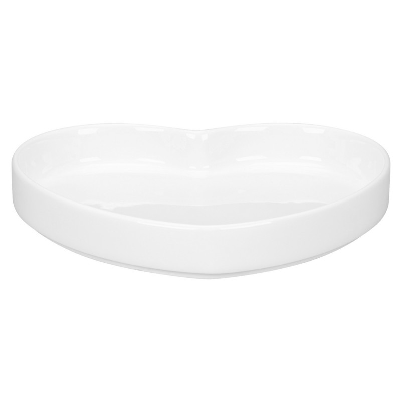 Bol bas blanc porcelaine 20,1 cm Cliché Rak