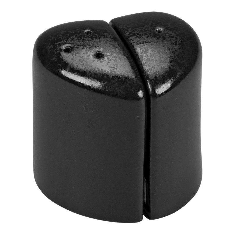 Salière noir 2,8x5x5,8 cm Cliché Rak