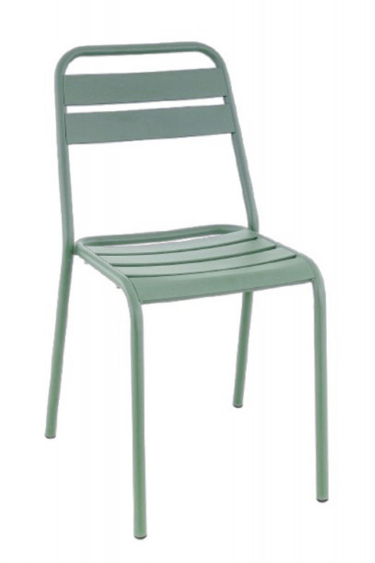 Chaise vert sauge 82x44x51 cm Bastille Flexmob