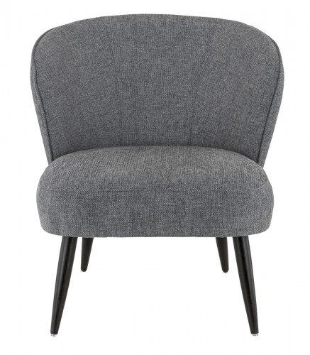 Fauteuil gris foncé 78x70x72 cm Eugenie Flexmob