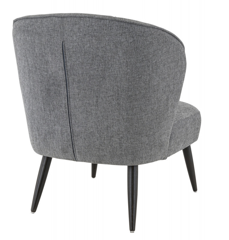Fauteuil gris foncé 78x70x72 cm Eugenie Flexmob