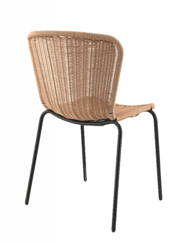 Chaise Rotin 81x51x53 cm Loom Flexmob