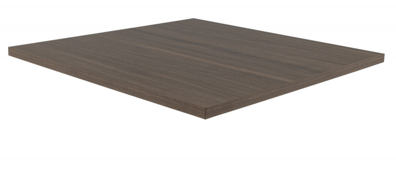 Plateau de table noyer 60x60x2,4 cm Original Flexmob