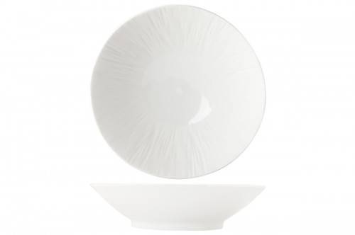 Assiette creuse rond blanc porcelaine Ø 27 cm Pure White Proof